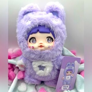 🐇Nommi Loveliness Never Ends TUTU Taro Bunny Plush Keychain